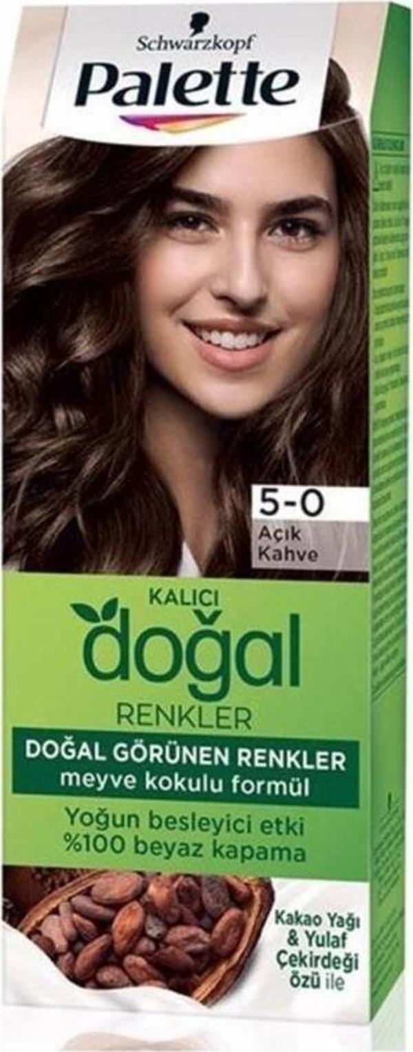 Palette Doğal Renkler No:5/0 Açık Kahve - Image 1