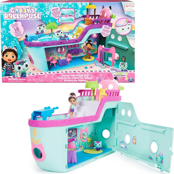 Gabby's Doll House Yolcu Gemisi - SPM-6068572 Kız Erkek Çocuk Oyuncak Eğitici Oyuncaklar - Image 1
