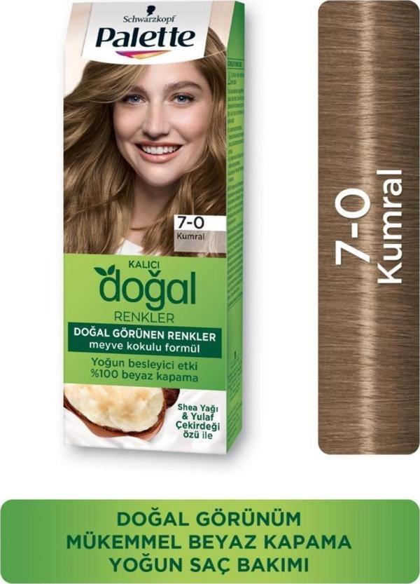 Palette Kalıcı  Doğal Renkler 7-0 Kumral - Image 1