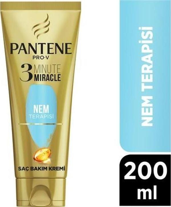 Pantene Saç Bakım Kremi 3mm 200 Ml Nem Terapisi - Image 1