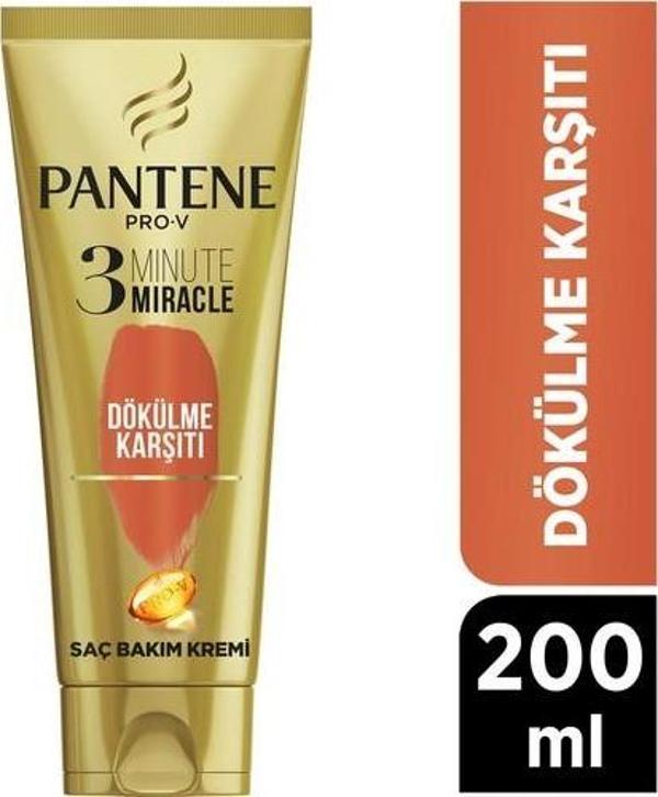 Pantene Saç Bakım Kremi 3mm 200 Ml Saç Dök. Kar. - Image 1