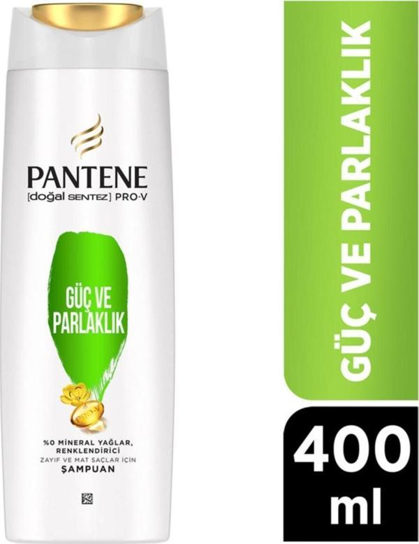 Pantene Şampuan 400 Ml Güç Parlaklık - Image 1
