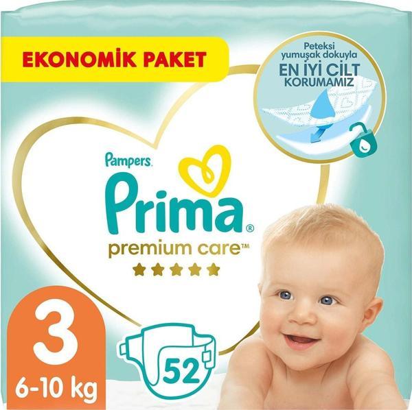 Prima Bebek Bezi Premium Care 3 Beden 52 Adet  - Image 1