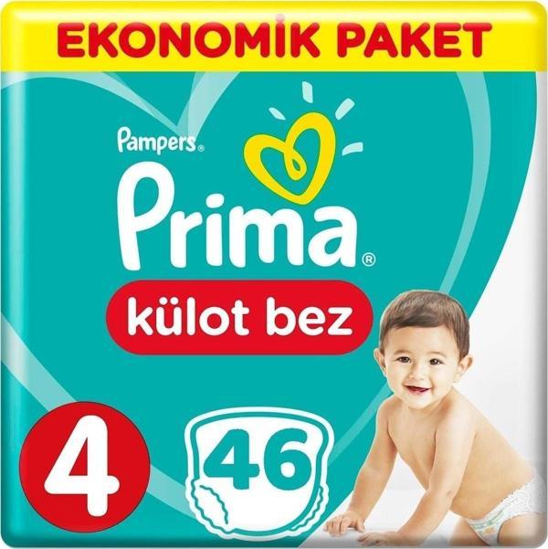 Prima Külot Bebek Bezi 4 Beden 46 Adet Maxi Paket - Image 1