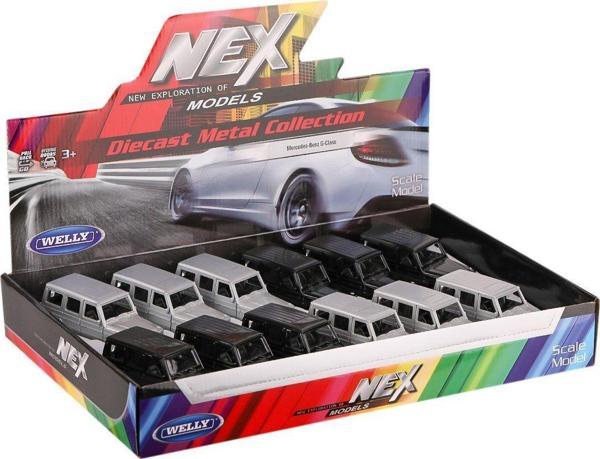 43689 WELLY DIE CASTT PULL BACK MERCEDES G-CLASS - 1adet Stokta Olan Gönderilir Kız Erkek Çocuk Oyun - Image 1