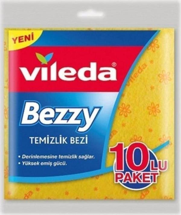 Vileda Bezzy 10lu Temizlik Bezi - Image 1