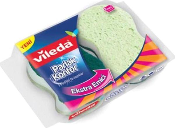 Vileda Viscose Oluklu Sünger 2li - Image 1