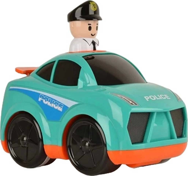 Eğlenceli Bas Git Polis Arabam Kız Erkek Çocuk Oyuncak Eğitici Oyuncaklar - Image 1