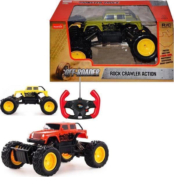 59100 1:18 Rock Crawler Uzaktan Kumandalı Aksiyon Aracı Kız Erkek Çocuk Oyuncak Eğitici Oyuncaklar - Image 1