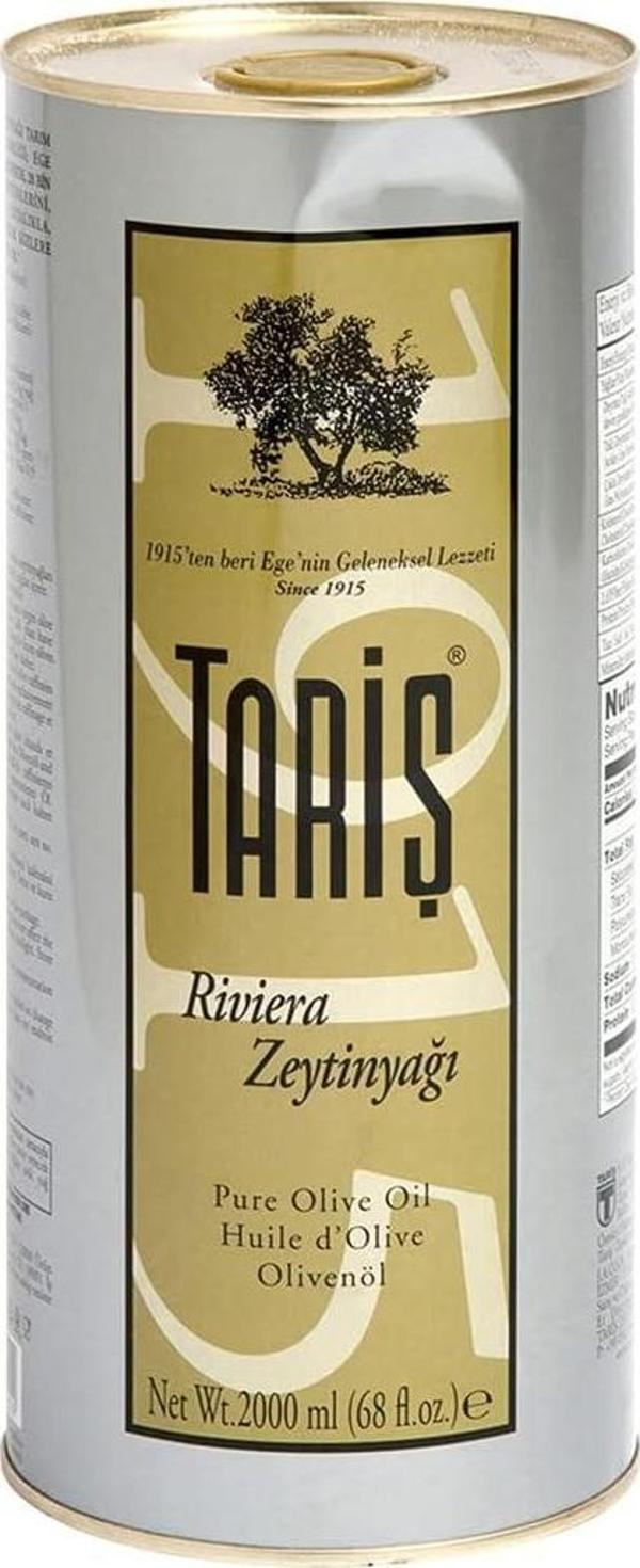 TARİŞ ZEYTİNYAĞI RİVİERA 2 LİTRE - Image 1