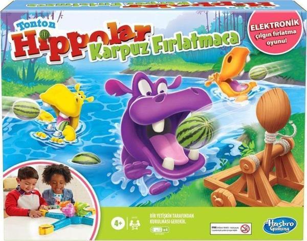 E9707 Tonton Hippolar Karpuz Fırlatmaca Kız Erkek Çocuk Oyuncak Eğitici Oyuncaklar - Image 1