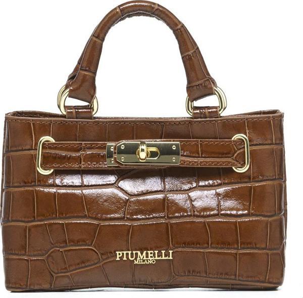 Kadın Omuz Çantası CERASELLE Piumelli Milano Bag B17 Tobacco - Image 1