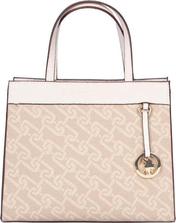 U.S.Polo Kadın Omuz Çantası US24527 U.S. POLO ASSN. USPA LADIES BAG BEIGE - Image 1