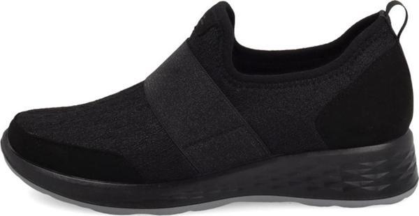 Kadın Sneaker ( Günlük) 67 H82 3X Fly Flot CLOTH WOMAN SHOE  2803-Black - Image 1
