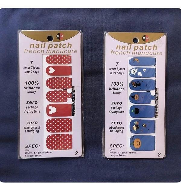 Nail Art Tırnak Süsleme Kalp Tırnak dövmesi  - Image 1