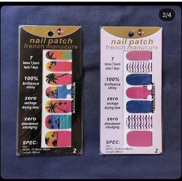 Nail Art Tırnak Süsleme Palmiye Tırnak dövmesi  - Image 1