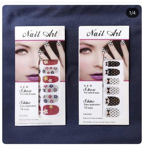 Nail Art Tırnak Süsleme Çiçek Tırnak dövmesi  - Image 1