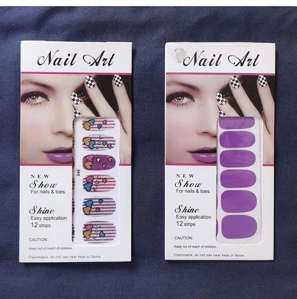 Nail Art Tırnak Süsleme Mosmor dövmesi  - Image 1