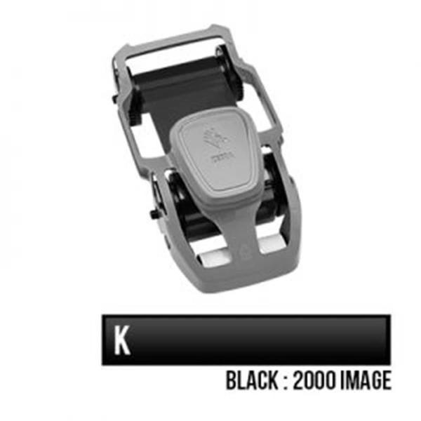 Zebra 800300-301 Zc100/zc300 Uyumlu Tek Yüz 2000 Baskı Siyah Ribon - Image 1
