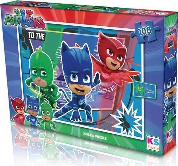 PJM 714 Puzzle 100 -KS Kız Erkek Çocuk Oyuncak Eğitici Oyuncaklar - Image 1