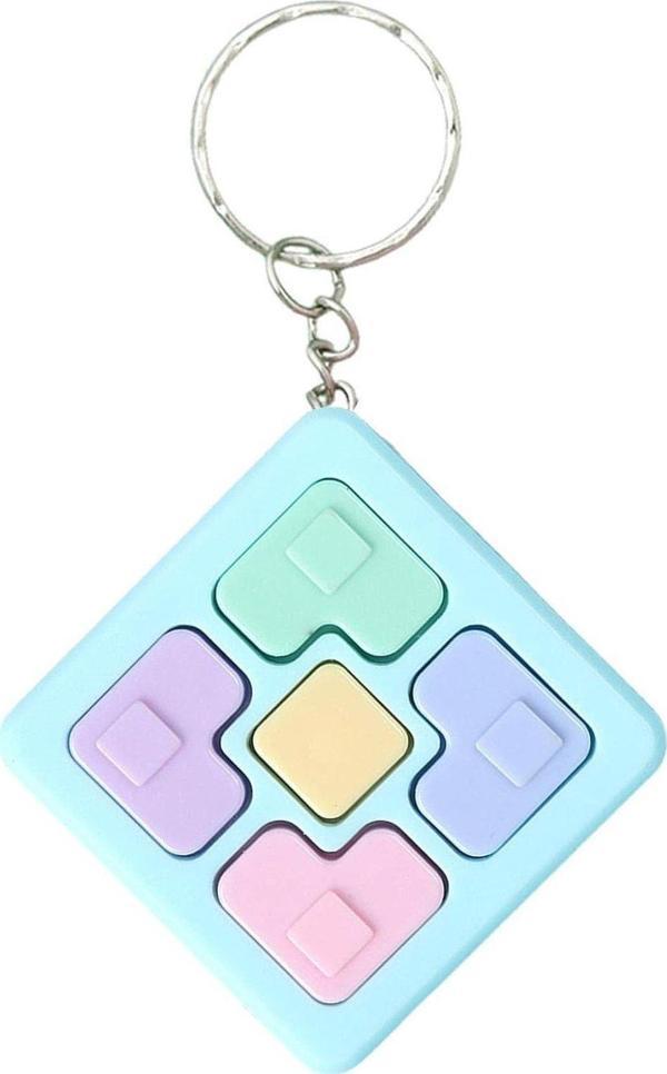 Mini Hafıza Oyunu Anahtarlık – Sesli ve Işıklı - Image 1