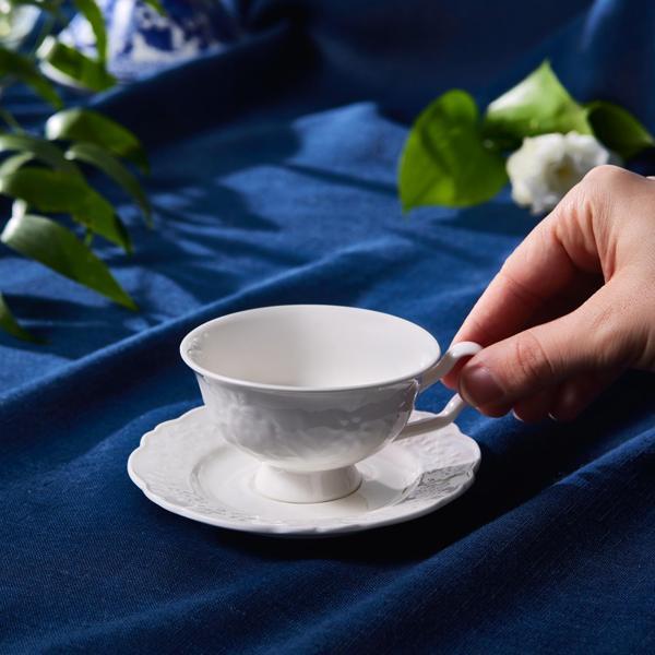 Karaca Beatrice Kahve Fincanı ve Tabağı 100 ml - Image 1