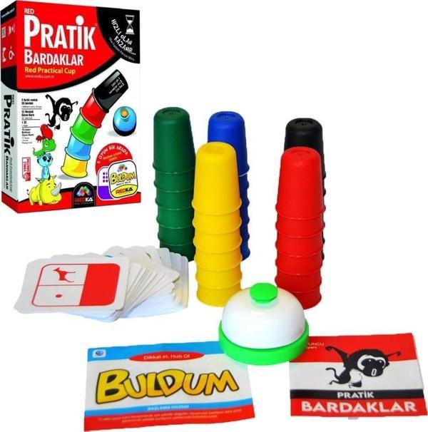 Pratik Bardaklar Buldum Oyun Hediyeli Eğitici Oyuncak Kız Erkek Çocuk Oyuncak Eğitici Oyuncaklar - Image 1