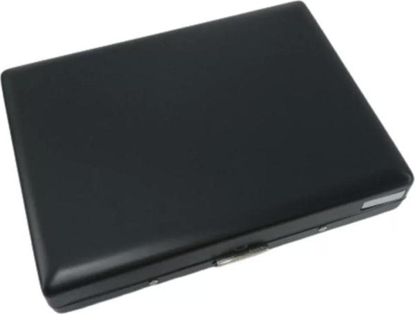 AlsepeteAvm Usb Şarjlı Metal Çakmaklı Kısa Sigara Tabakası - Image 1