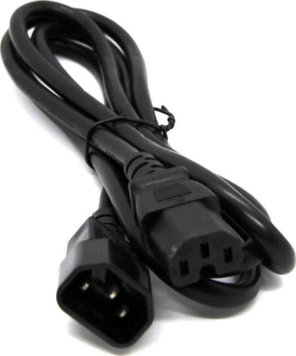 Beek Güç Kablosu, C14  C15, 1.8 metre, H05VV-F 3*1,5mm kareBeek C14-C15 Power Cable 1.8m, H05VV-F 3*1.5mm2 - Image 1