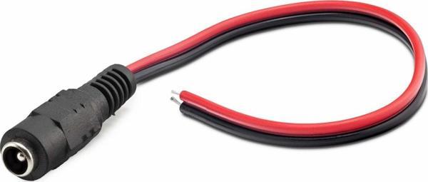 Power Jak Kablo 5.5*2.5 26Cm Kırmızı-Siyah 6 Lı Paket HDX5528 - Image 1