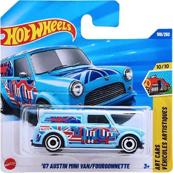 Hot Wheels '67 Austin Mini Van - Mavi (1/64) 2025 Serisi - Image 1