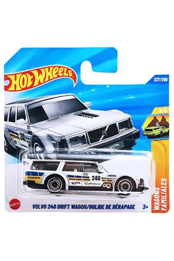 Hot Wheels Volvo 240 Drift Wagon - Gri (1/64) 2025 Serisi - Image 1