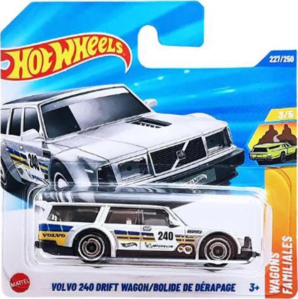 Hot Wheels Volvo 240 Drift Wagon - Gri (1/64) 2025 Serisi - Image 1