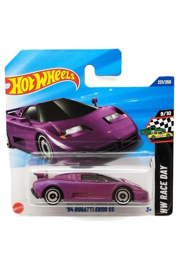 Hot Wheels '94 Bugatti EB110 SS - Mor (1/64) 2025 Serisi - Image 1