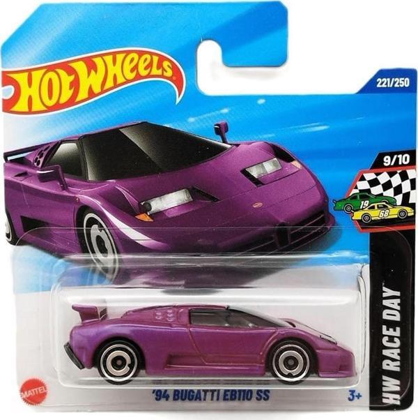 Hot Wheels '94 Bugatti EB110 SS - Mor (1/64) 2025 Serisi - Image 1