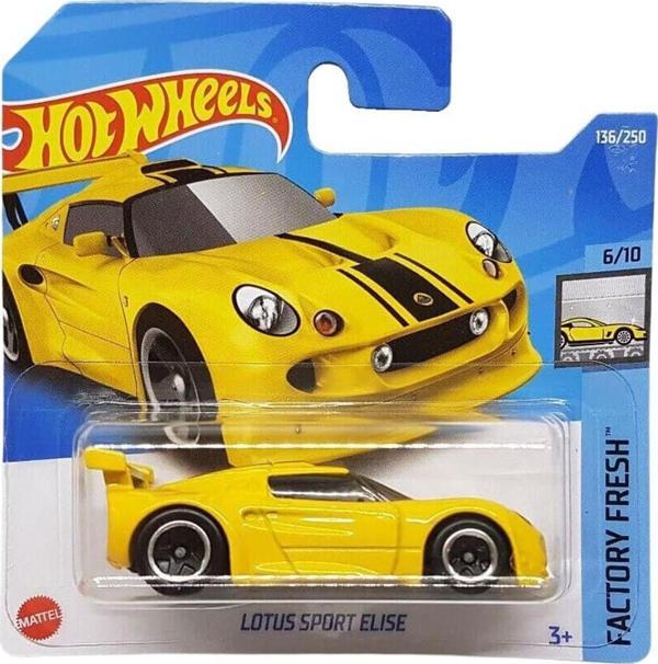 Hot Wheels Lotus Sport Elise - Sarı (1/64) 2022 Serisi - Image 1