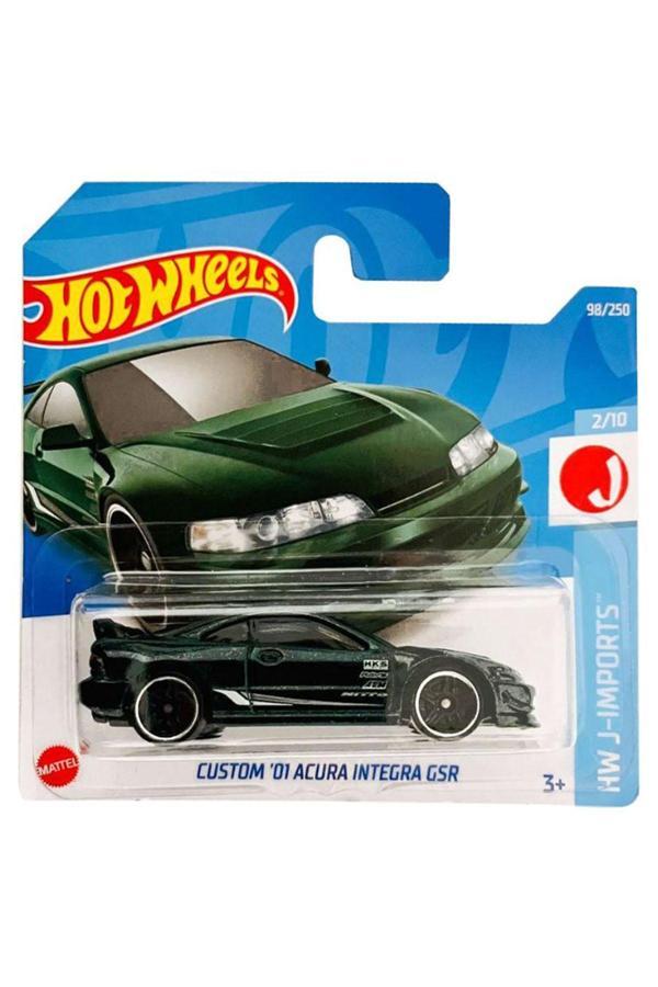 Hot Wheels Custom '01 Acura Integra Gsr - Yeşil (1/64) 2022 Serisi - Image 1