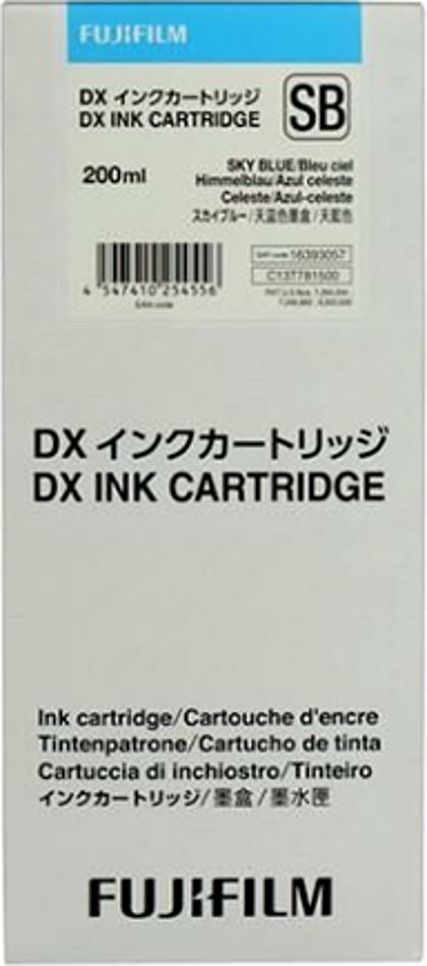 Fujifilm DX100 Yazıcı için SKY BLUE (SB) Mürekkep Kartuşu - Image 1