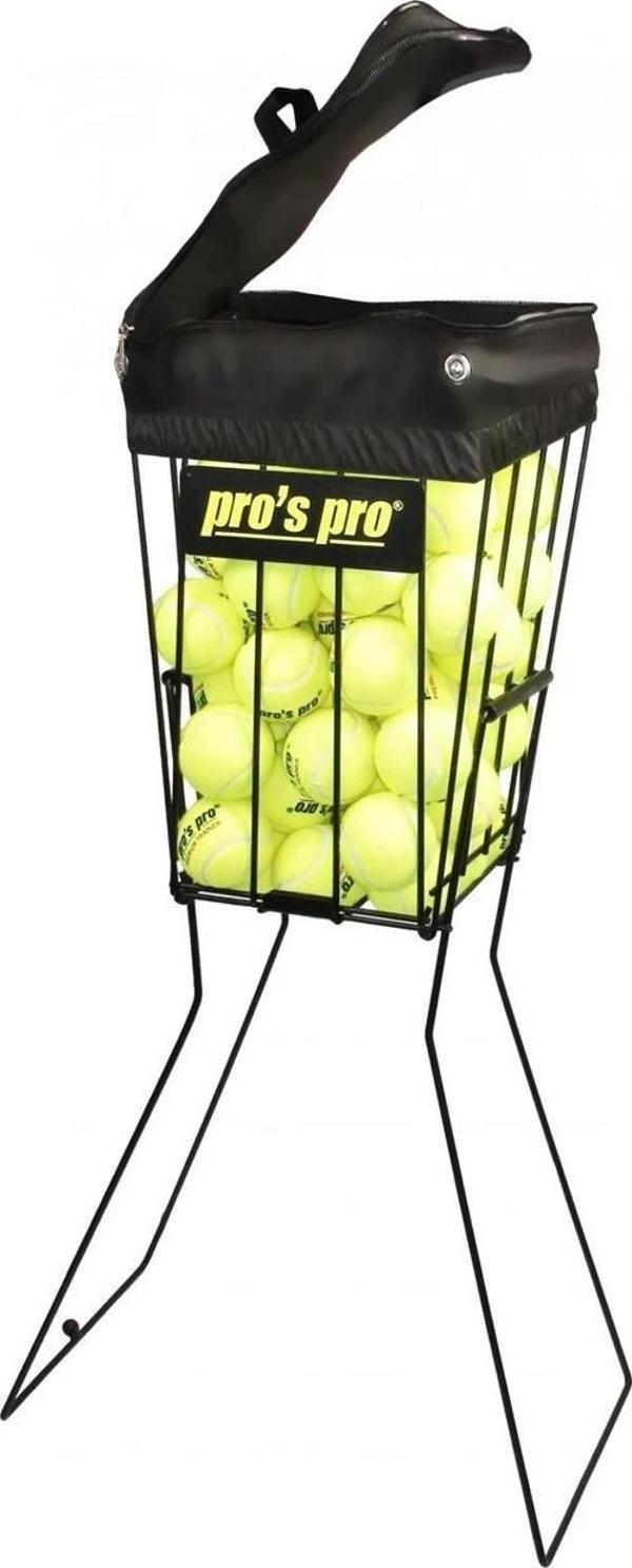 Pros Pro Fermuarlı Brandalı Tenis Topu Toplama Sepeti 72li P188 - Image 1