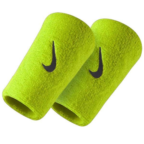 Nike Swoosh Wristbands Doublewide Uzun Havlu El Bilekliği Yeşil N.NN.05.710.OS - Image 1