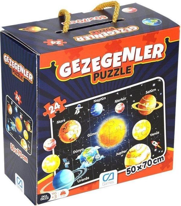 5026 CA Games, Gezegenler / 24 parça Puzzle / +3 yaş - Image 1