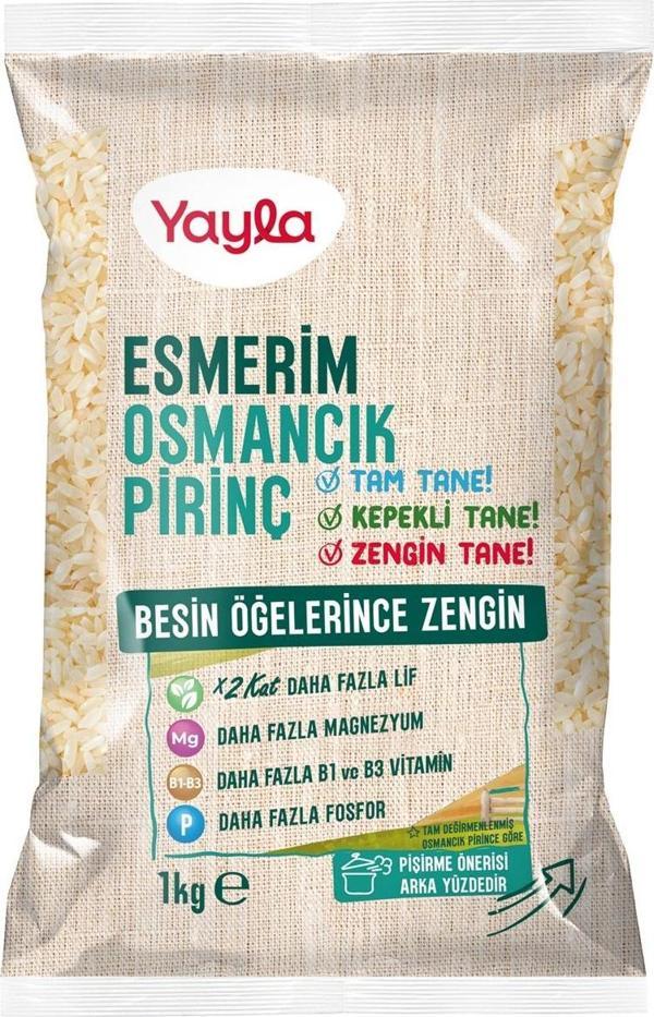 Yayla Esmerim Osmancık Pirinç 1 kg - Image 1