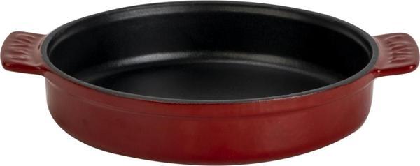 Yuvarlak Güveç Kabı Döküm Demir Yekpare Çift Kulplu Çap(Ø)17cm. - Image 1