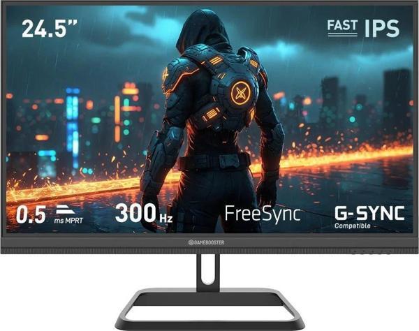 GameBooster GB-25F320FF 24.5" 300Hz 0.5ms HDMI DP FreeSync G-Sync HDR400 FHD Fast IPS Gaming Monitör - Image 1