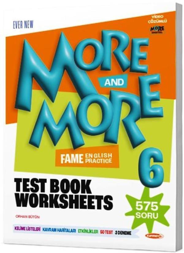 6. Sınıf More More Fenomen Test Book Worksheets - İş Bankası Kültür Yayınları - Image 1