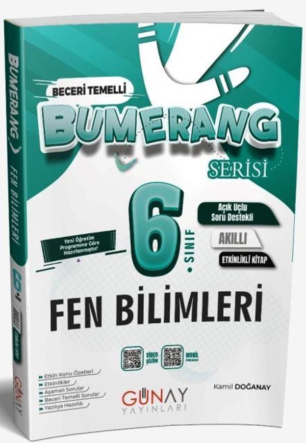 6. Sınıf Fen Bilimleri Bumerang Etkinlikli Soru Bankası 2026 - İş Bankası Kültür Yayınları - Image 1