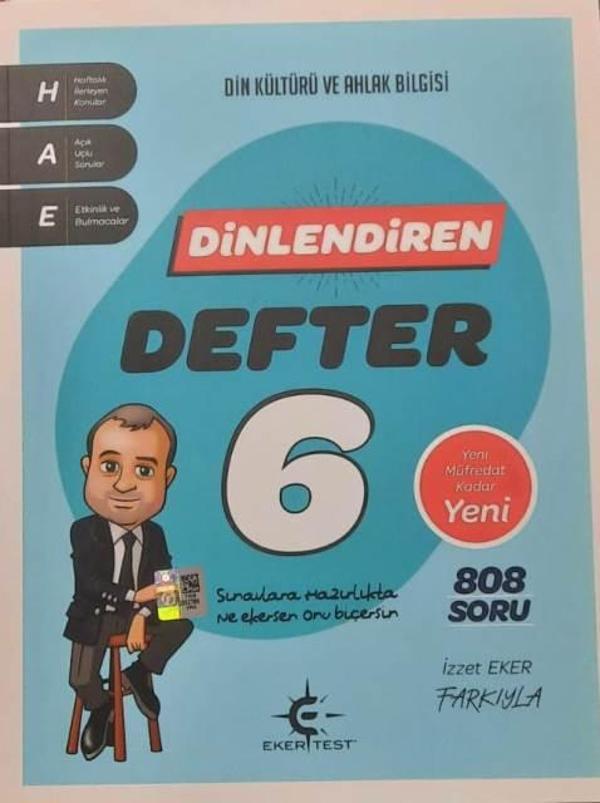 6. Sınıf Din Kültür ve Ahlak Bilgisi Dinlendiren Defter 2026 - İş Bankası Kültür Yayınları - Image 1