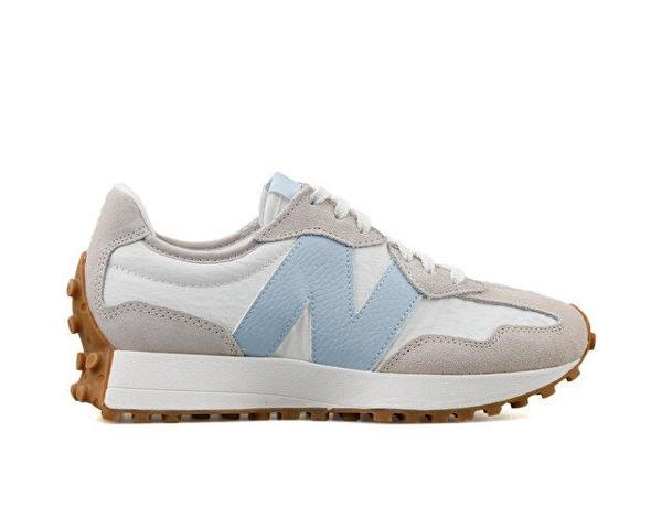 New Balance 327 Krem Modeli Koleksiyonu Unisex Günlük Ayakkabı WS327FTA Bej - Image 1