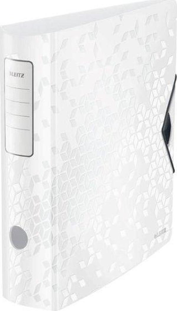 Leitz Klasör 180° PP Active Leitz WOW Geniş, Metalik Beyaz - Image 1