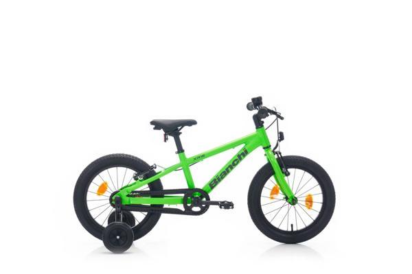 Bianchi XR16 16 Jant Çocuk Bisikleti Alüminyum Kadro 6F Yeşil - Image 1